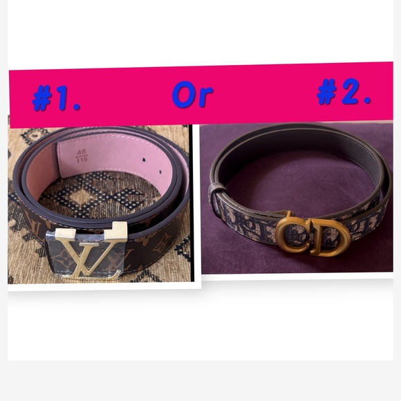 LV M-L or CD S-M UNISEX Fashionable Belt Fits
In excellent condition SEND OFFERS - Picture 12 of 13